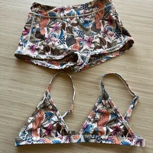 Kavala Collective surf set. PARADISO SAND TAVA TOP & MISOOL SWIM SHORT